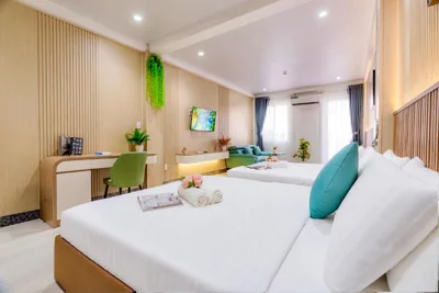 Superior Queen Room con due letti queen — Apec Signature Hotel 5
